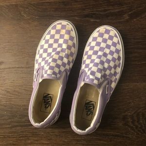 Checkered Vans